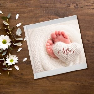 High-quality custom photo book by Crafted Memories showing vibrant everyday printing