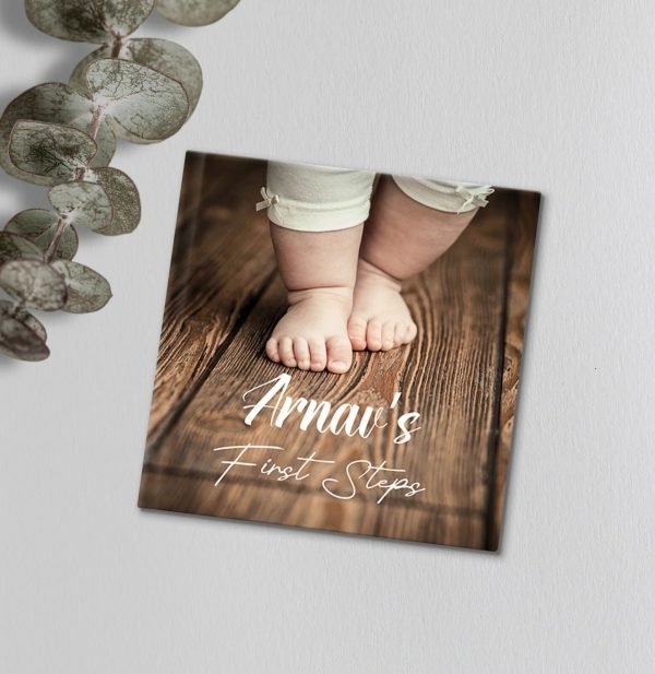 Custom everyday photo book by Crafted Memories showing affordable printing options.