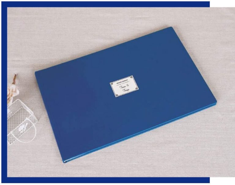 Eco-Luxe Sustainable Collection: Premium eco-friendly leather photo album