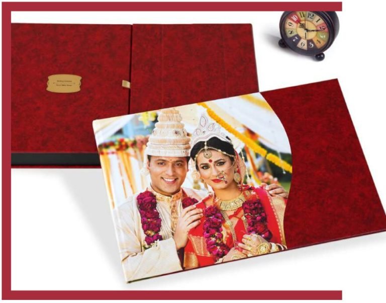 Contemporary Opulence Collection: Fusion designer album for wedding memories