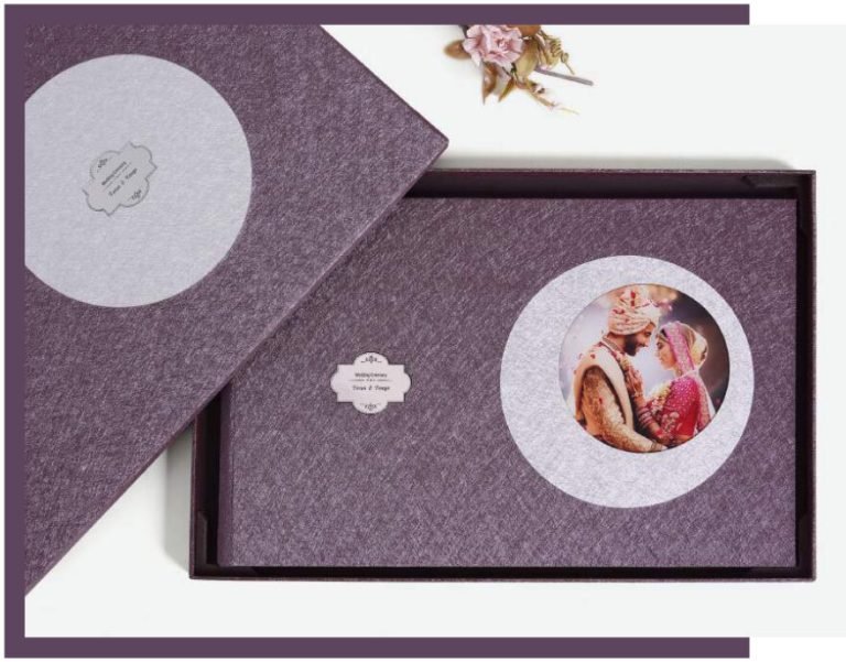 Contemporary Opulence Collection: Infiniti Window album with cover photo cutout