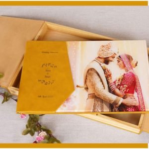 Acrylic Brilliance Collection: Mesmera album with a high-gloss acrylic cover