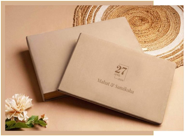 Luxe Royale Collection: Soft Mystique Suede photo album in a rich color