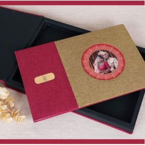 Heritage Majesty Collection: Detailed view of the Premium Ornato photo album.