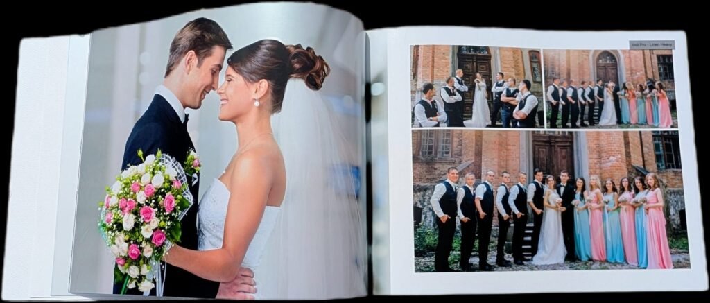 Professional Photo Album Design - curated at Crafted Memories