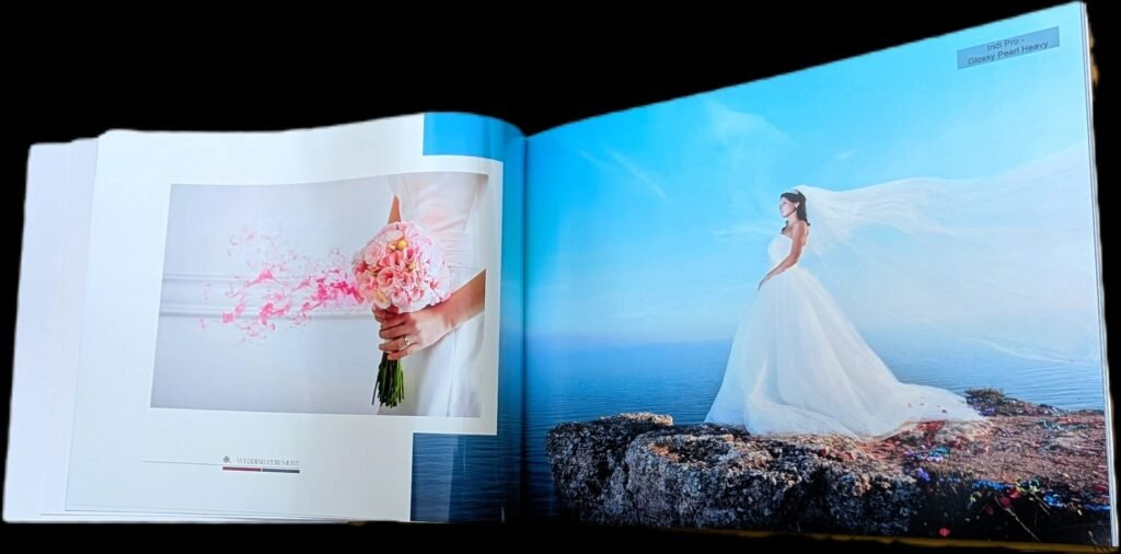 Premium Layflat Photo Album - Cinematic layout