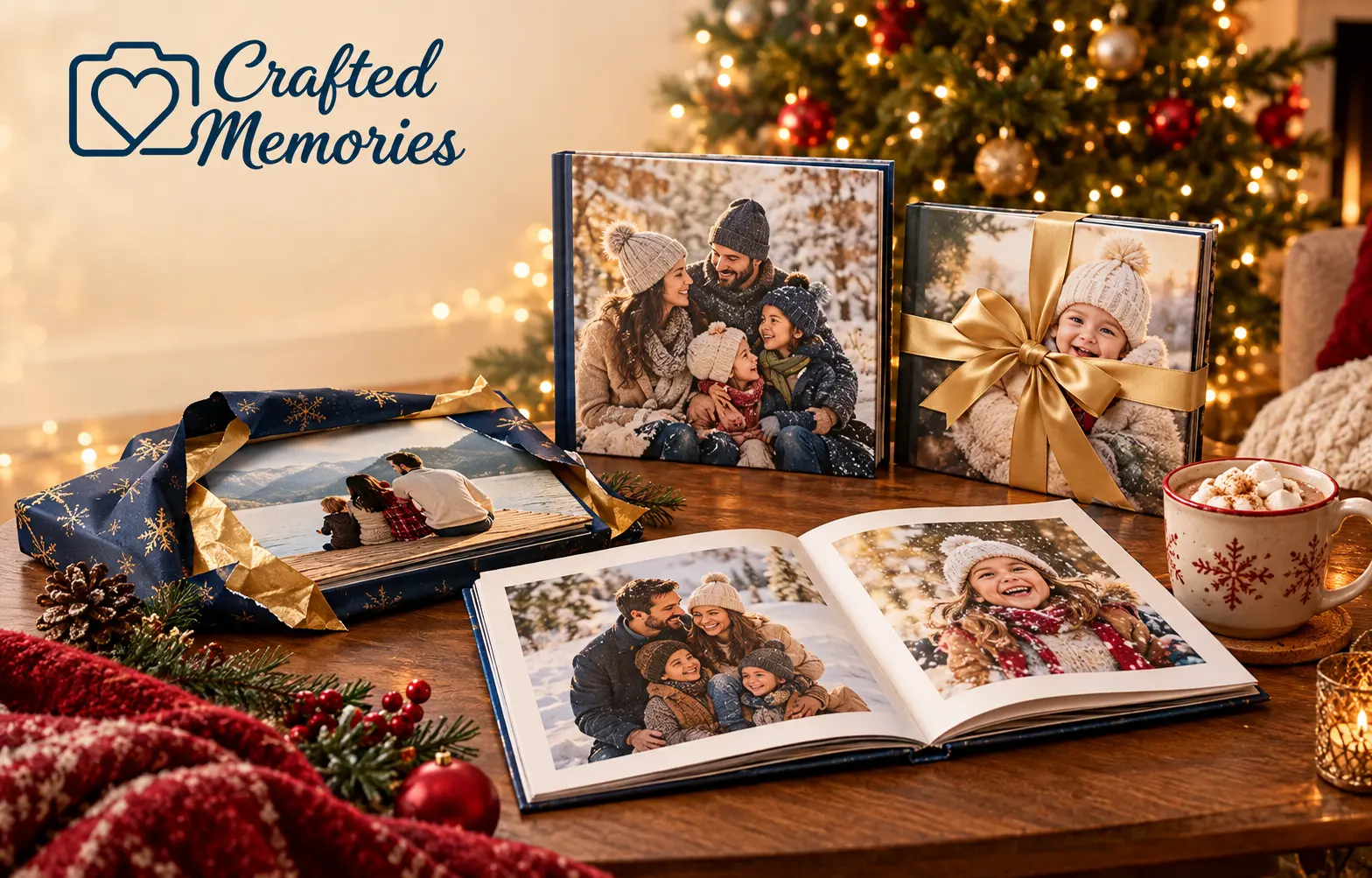 Christmas photo book